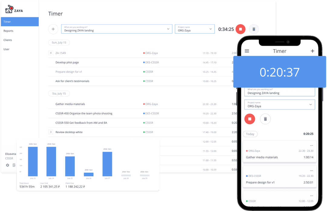 Time Tracking Platform